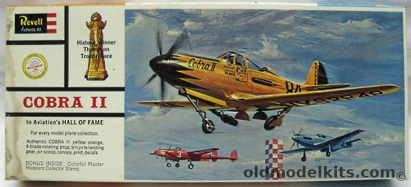 Revell 1/45 P-39 Cobra II Racer Thompson Trophy Winner, H144-98 plastic model kit